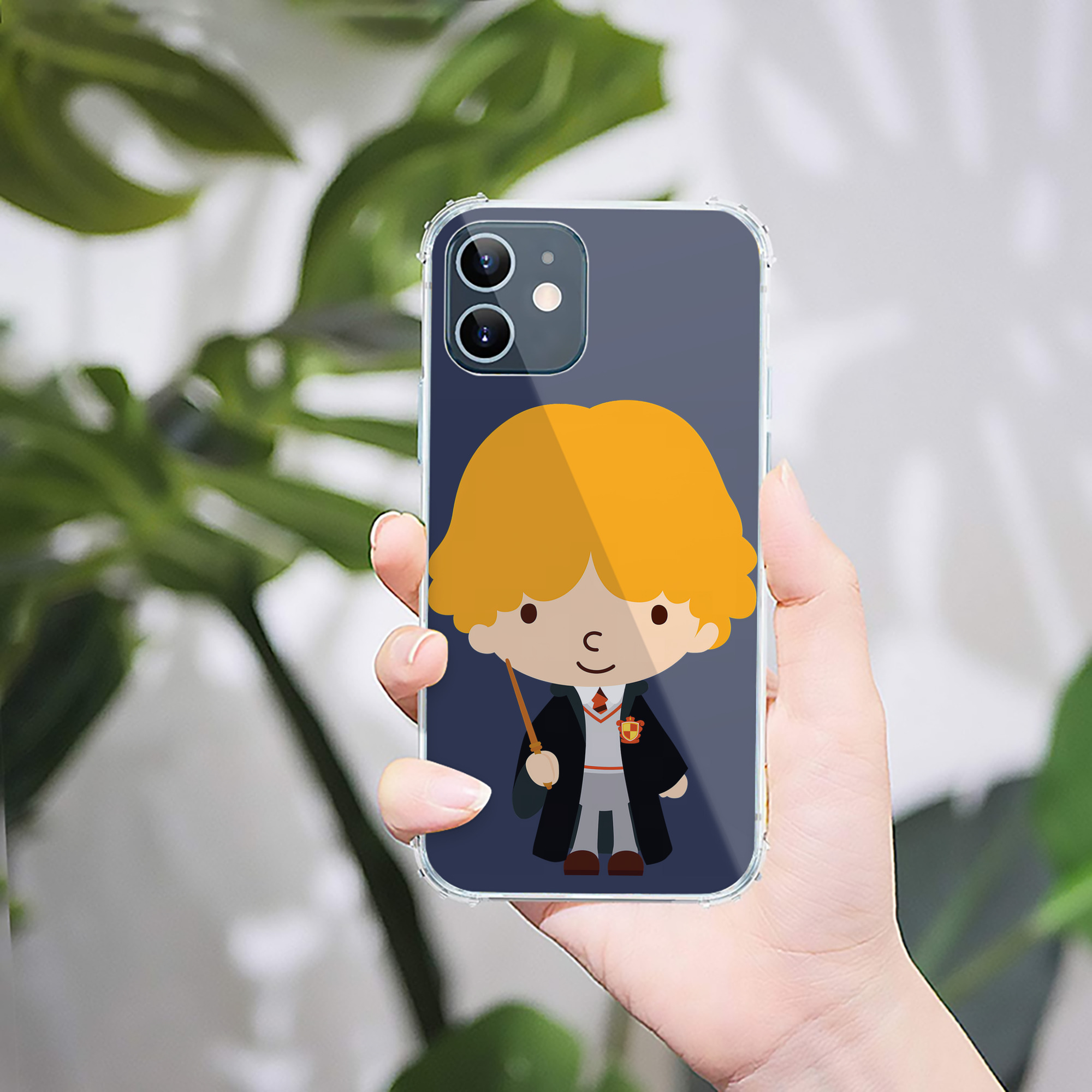 （画像用） Harry Potter ハリー・ポッターシリーズ 【iPhone 12シリーズ対応】透明スマホケース（クリアソフトケース）